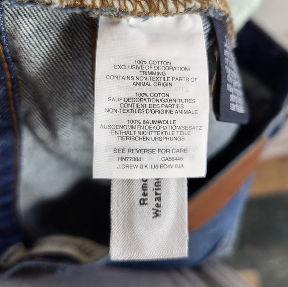 Madewell The Perfect Summer Jean: Destructed Edition in Robinson Wash Size 26 - Picture 15 of 16